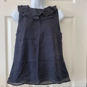 I Crew Sleeveless Blouse